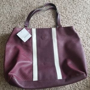Liz Claiborne Maroon shoulder bag